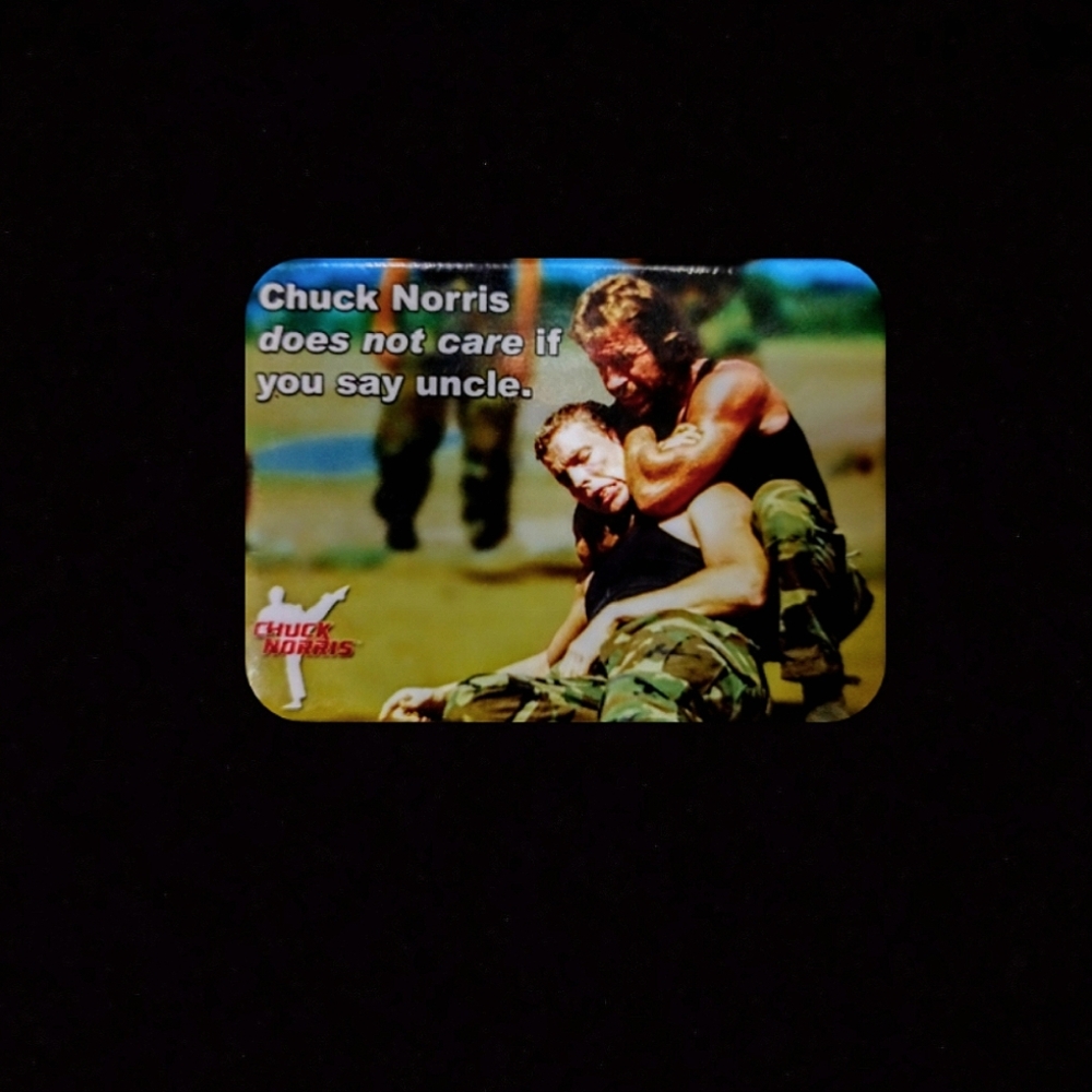 Chuck Norris Refrigerator Magnet